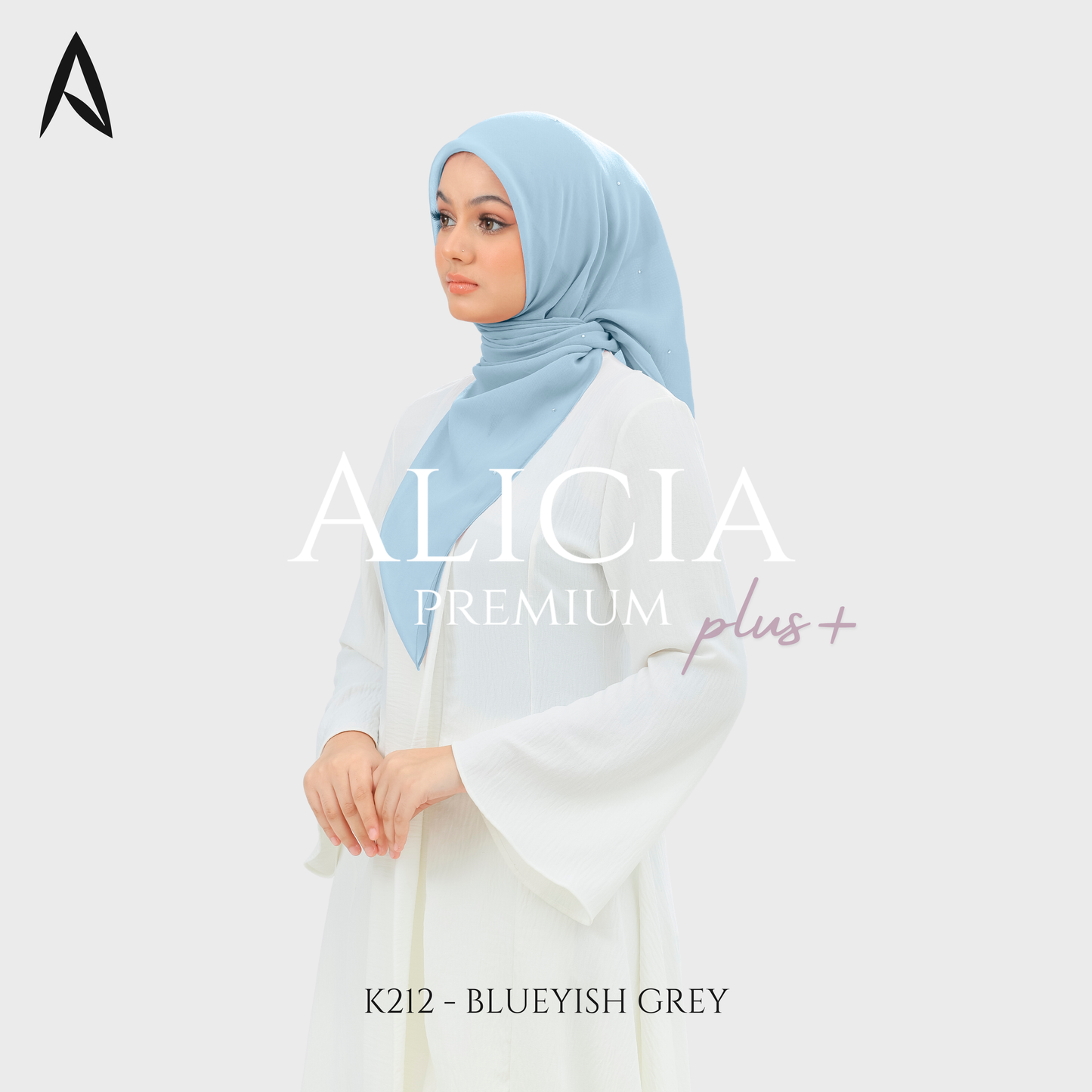 Bawal Alicia Plain Bidang 50