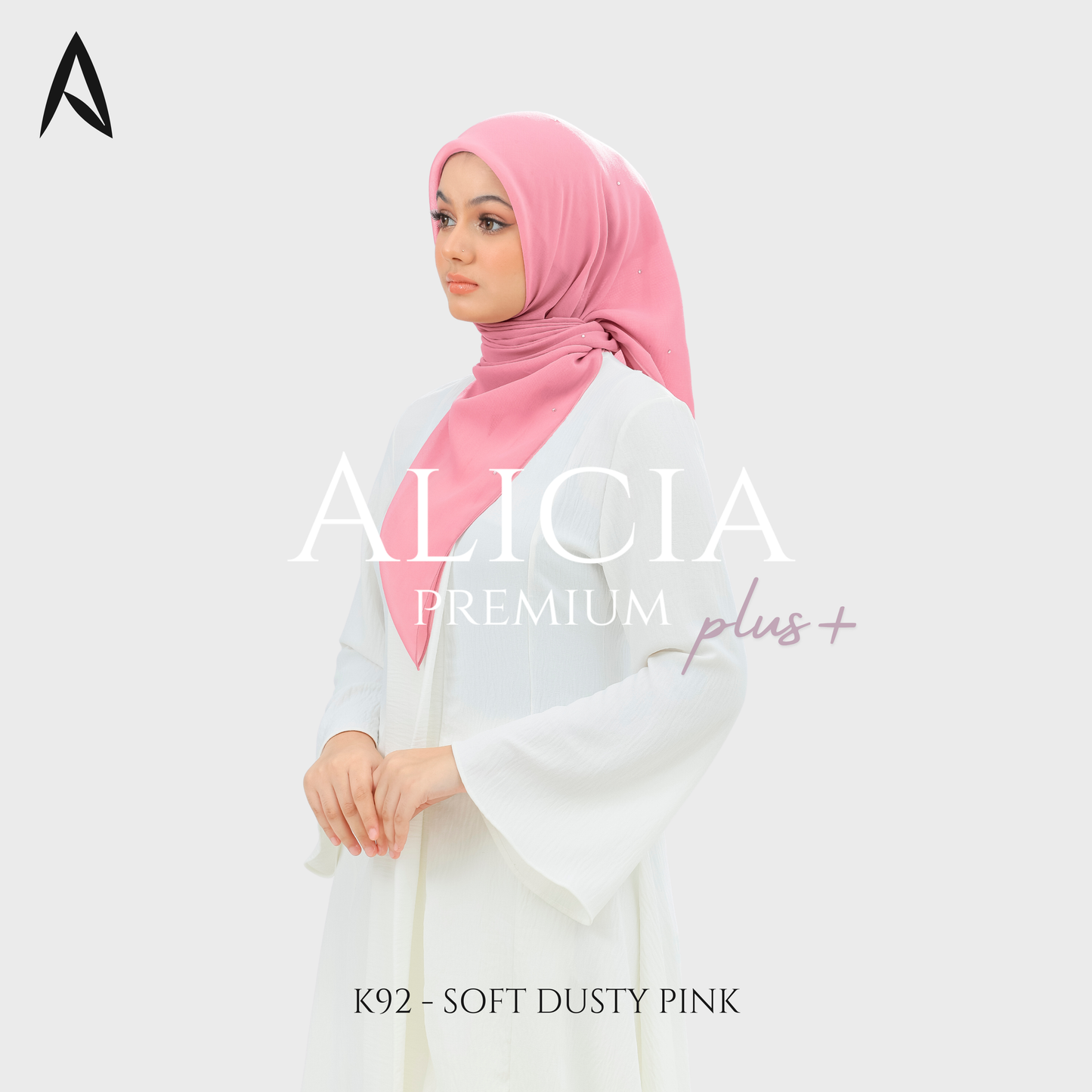 Bawal Alicia Plain Bidang 50