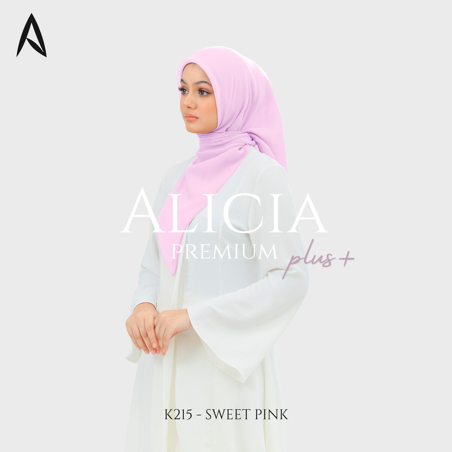 Bawal Alicia Plain Bidang 50