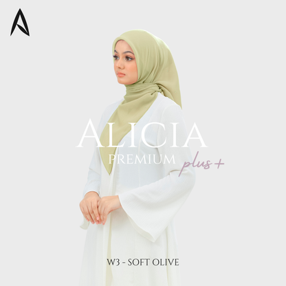 Bawal Alicia Plain Bidang 50