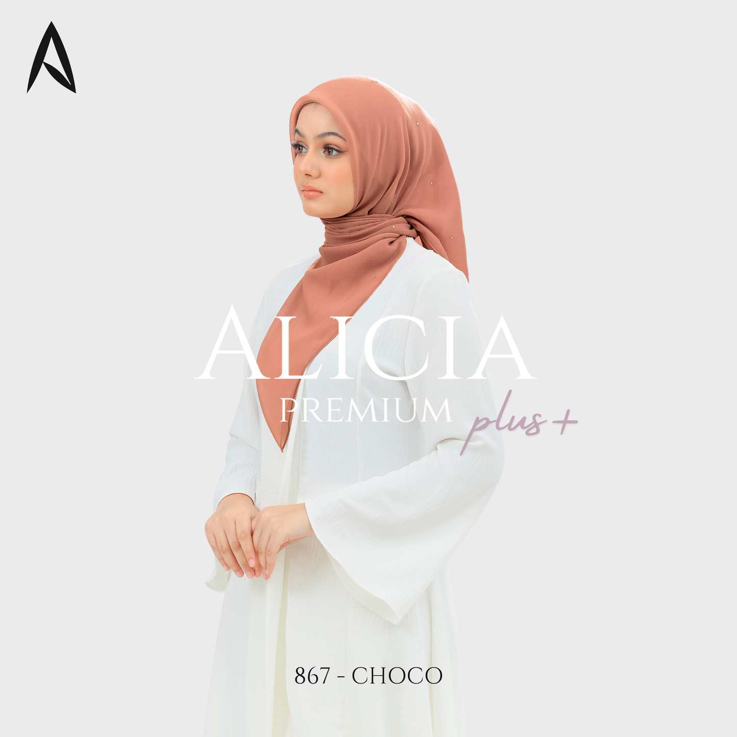 Bawal Alicia Plain Bidang 50