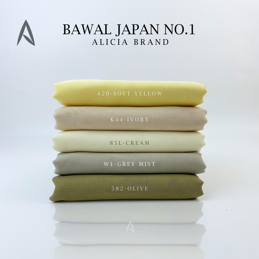 Bawal Asli Alicia Japan Cotton Voile No.1