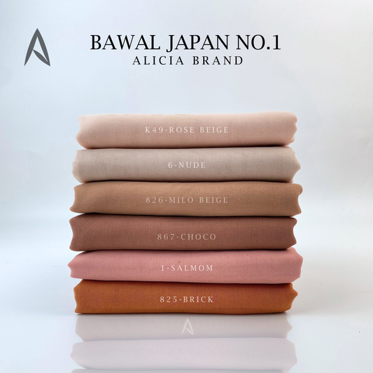 Bawal Asli Alicia Japan Cotton Voile No.1